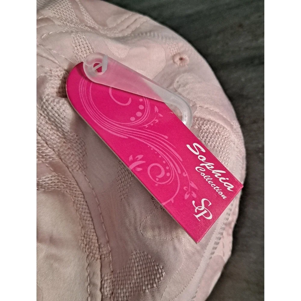 New With Tags Sophia Pink Camo Slide Back Rhinestone Baseball Hat